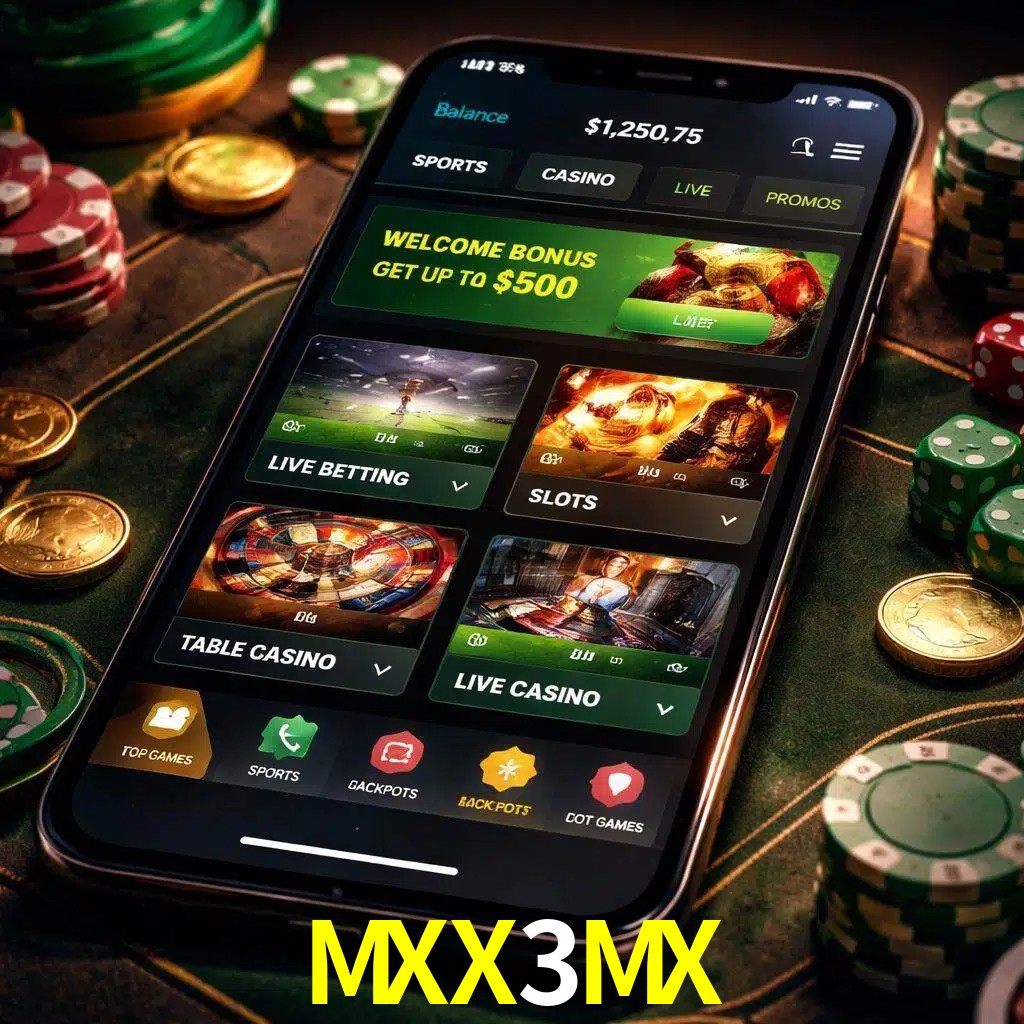 Diseño de juegos móviles MXX3MX para usuarios en México